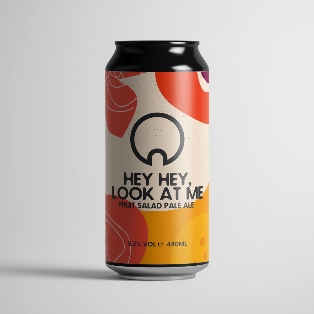 Hey hey look at me fruit salad pale ale our brewery enjoy the