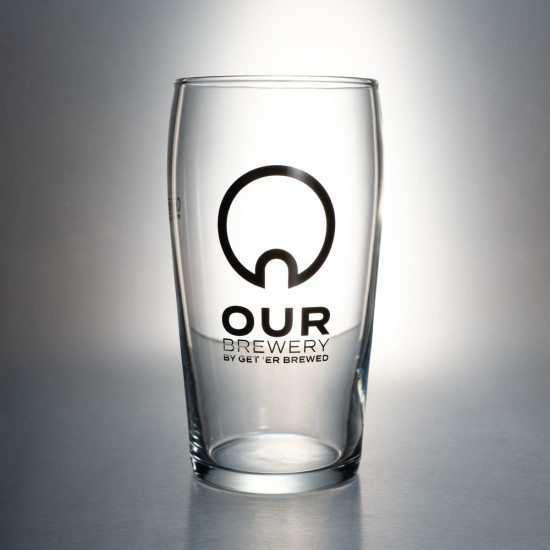 Our Brewery Pint Beer Glass